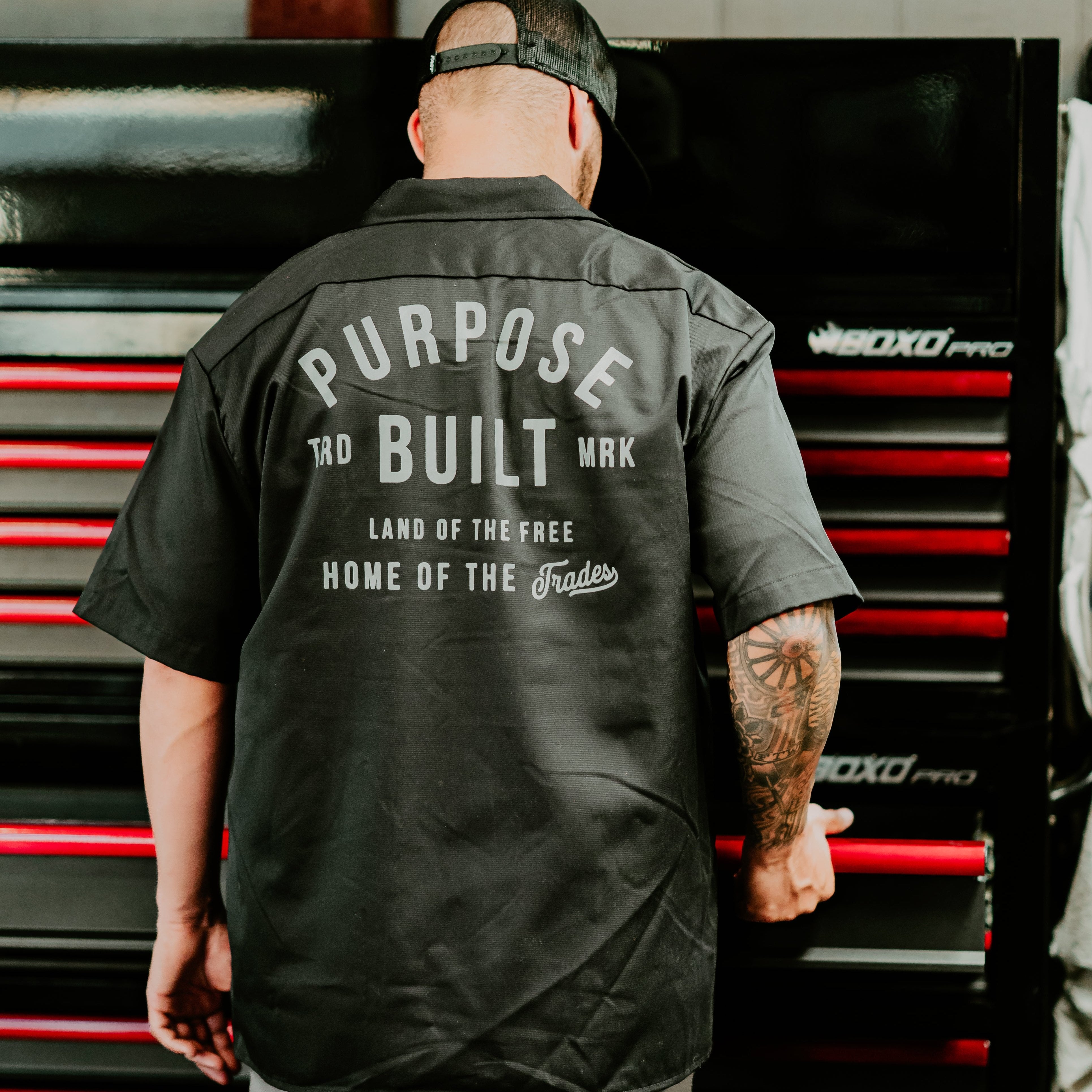 Dickies X PB:  Trademark Work Shirt, Black