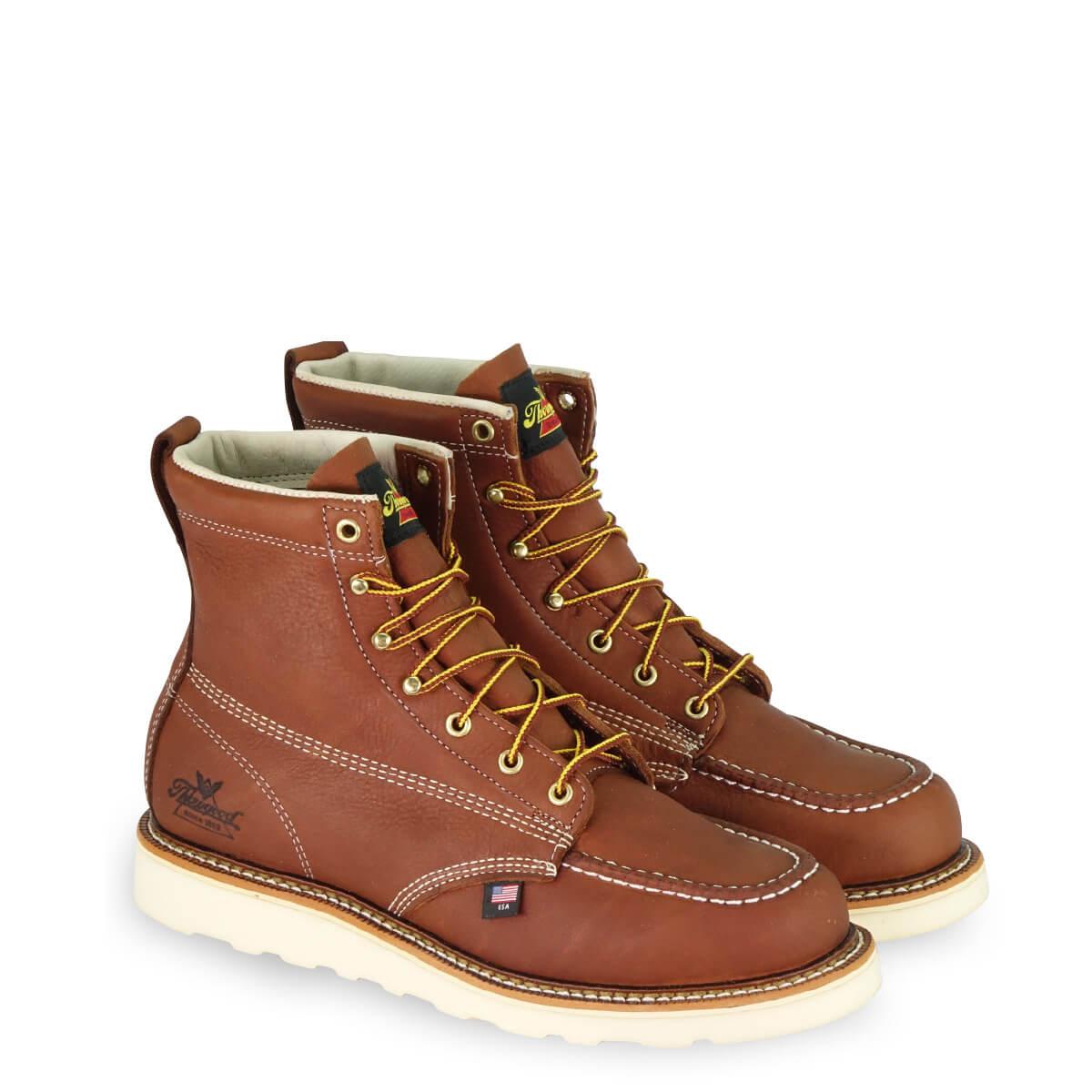American Heritage - 6" Tobacco - Maxwear Wedge (Steel Toe) - Purpose-Built / Home of the Trades