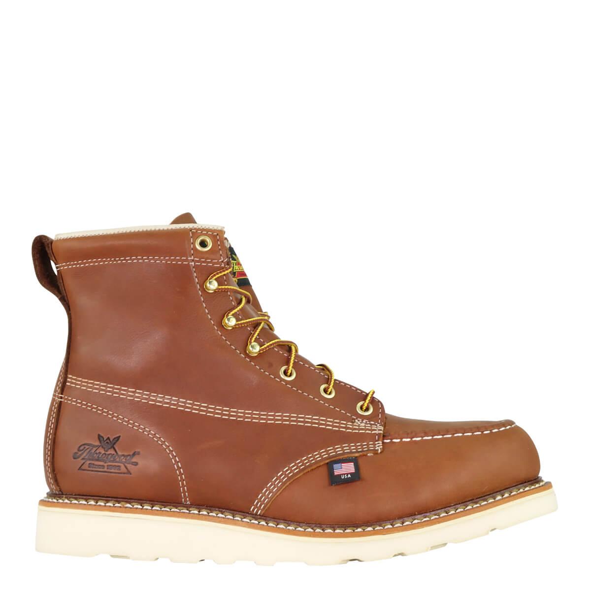 American Heritage - 6" Tobacco - Maxwear Wedge (Steel Toe) - Purpose-Built / Home of the Trades